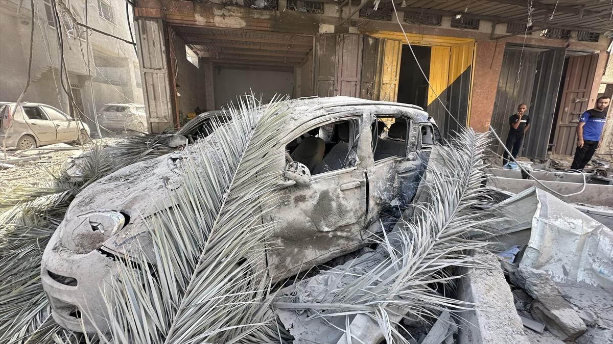 Gazze saldırılarında 12'nci gün: Acının kareleri