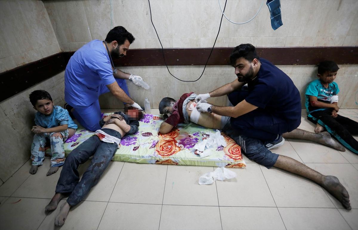 Gazze saldırılarında 12'nci gün: Acının kareleri