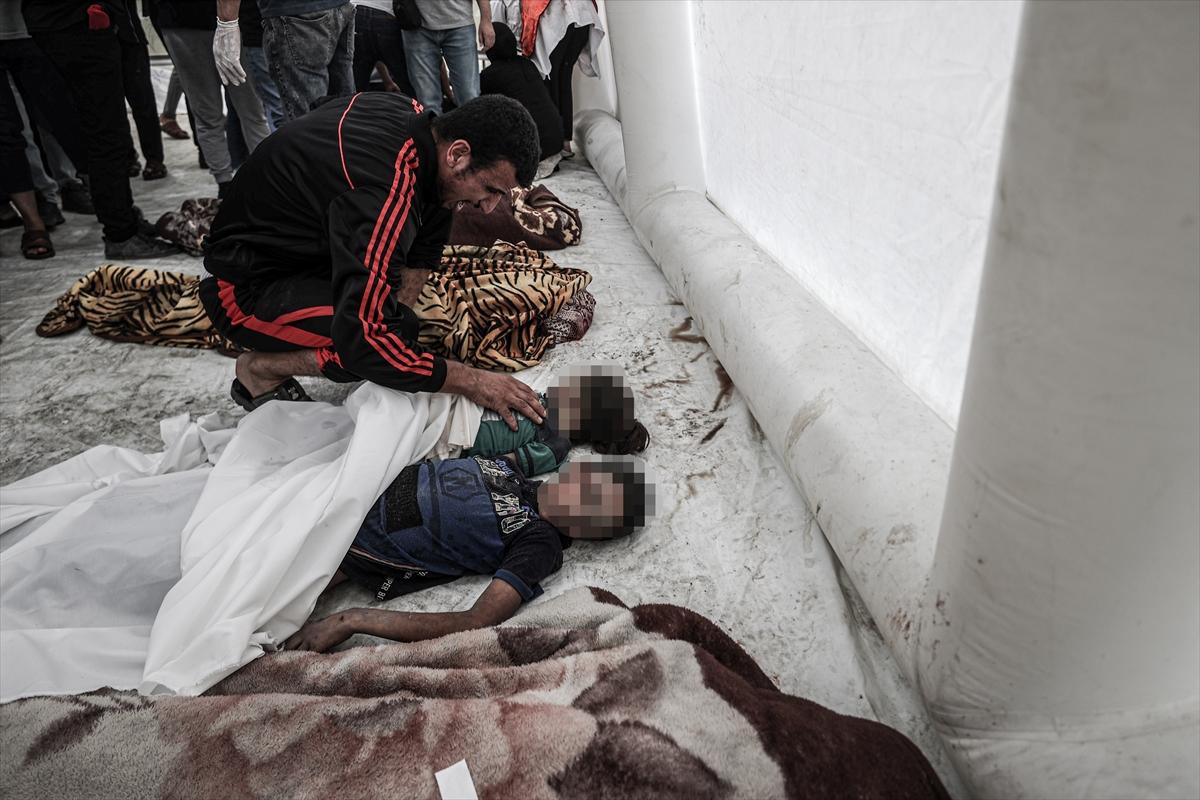 Gazze saldırılarında 12'nci gün: Acının kareleri