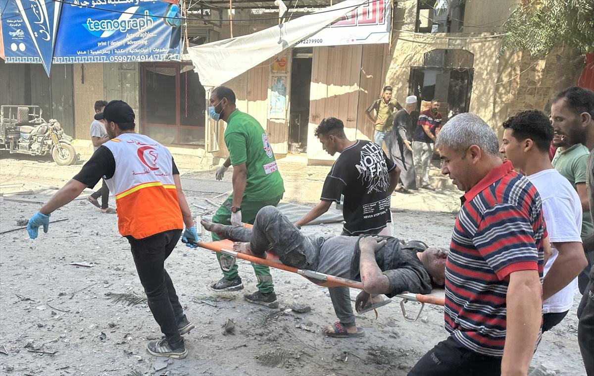 Gazze saldırılarında 12'nci gün: Acının kareleri