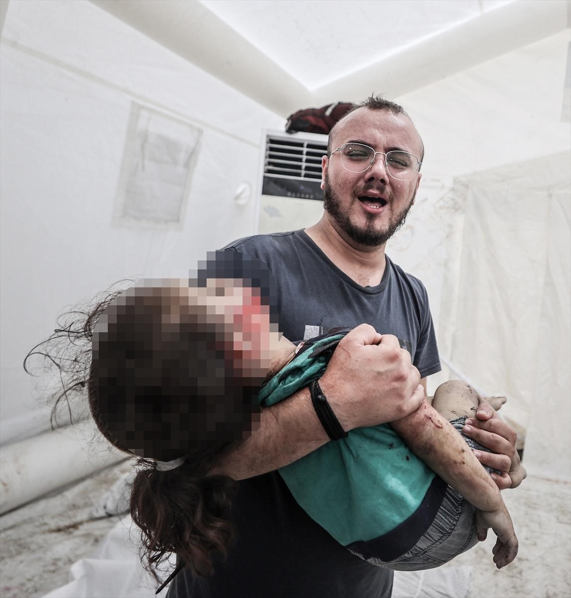 Gazze saldırılarında 12'nci gün: Acının kareleri