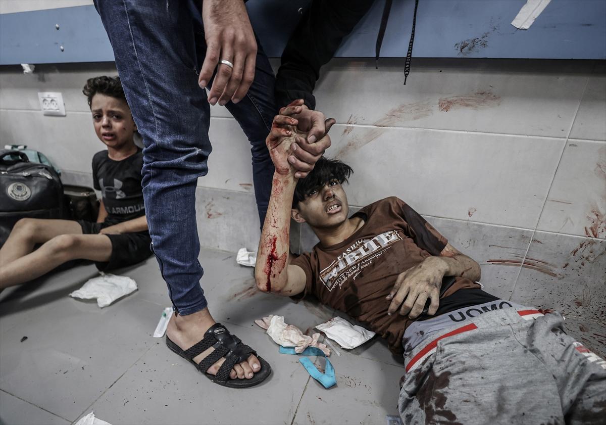 Gazze saldırılarında 12'nci gün: Acının kareleri