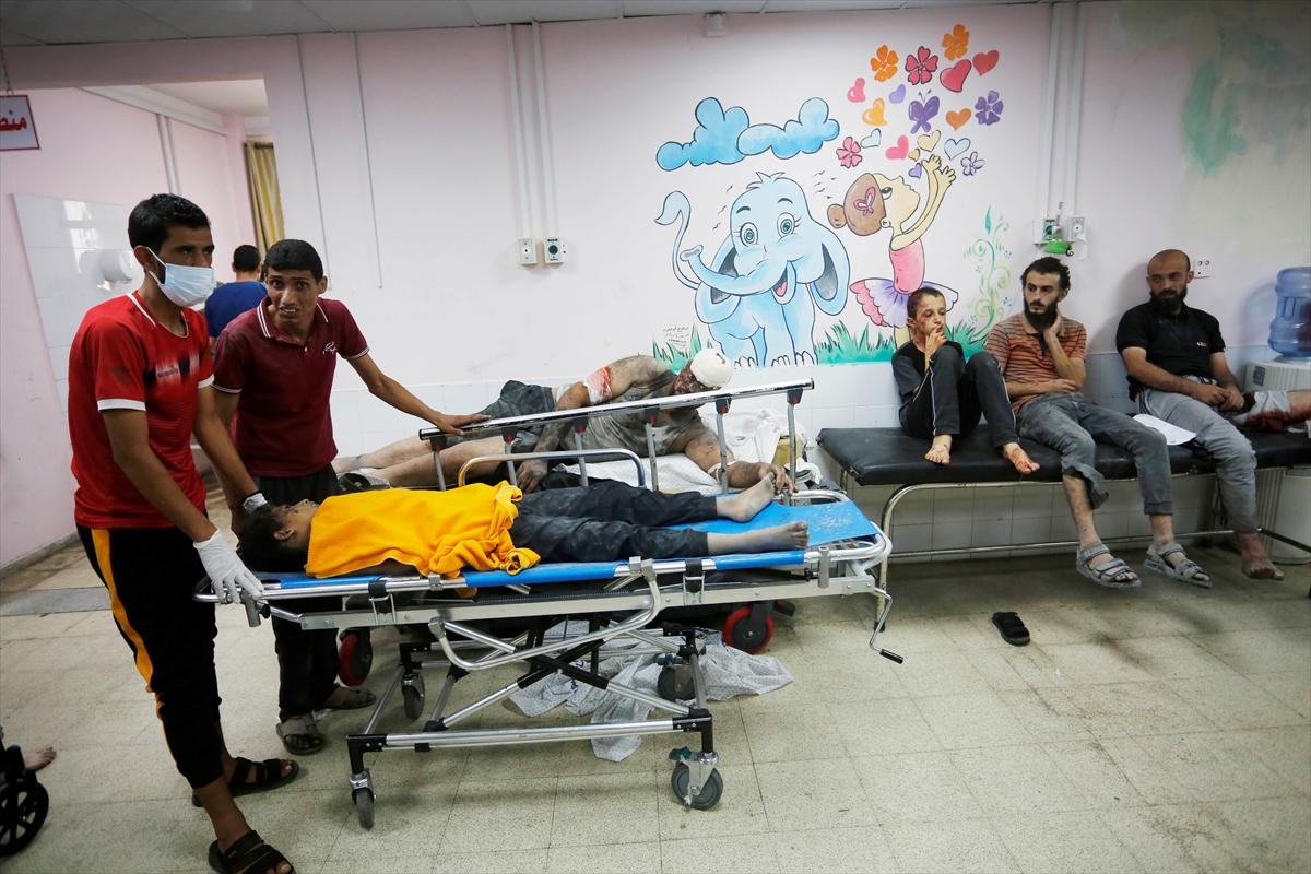 Gazze saldırılarında 12'nci gün: Acının kareleri