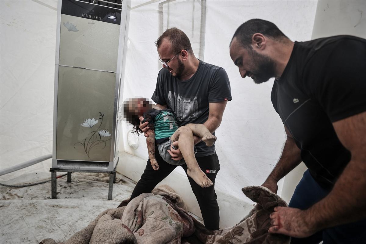 Gazze saldırılarında 12'nci gün: Acının kareleri