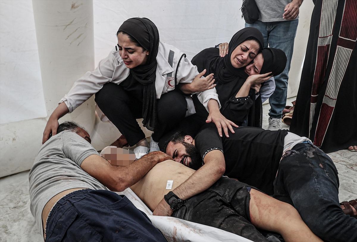 Gazze saldırılarında 12'nci gün: Acının kareleri