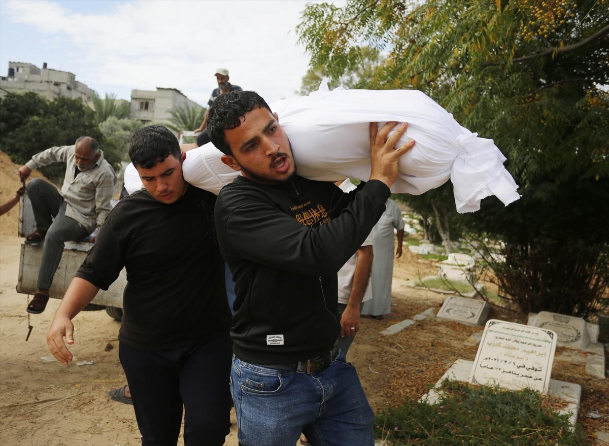 Gazze saldırılarında 12'nci gün: Acının kareleri