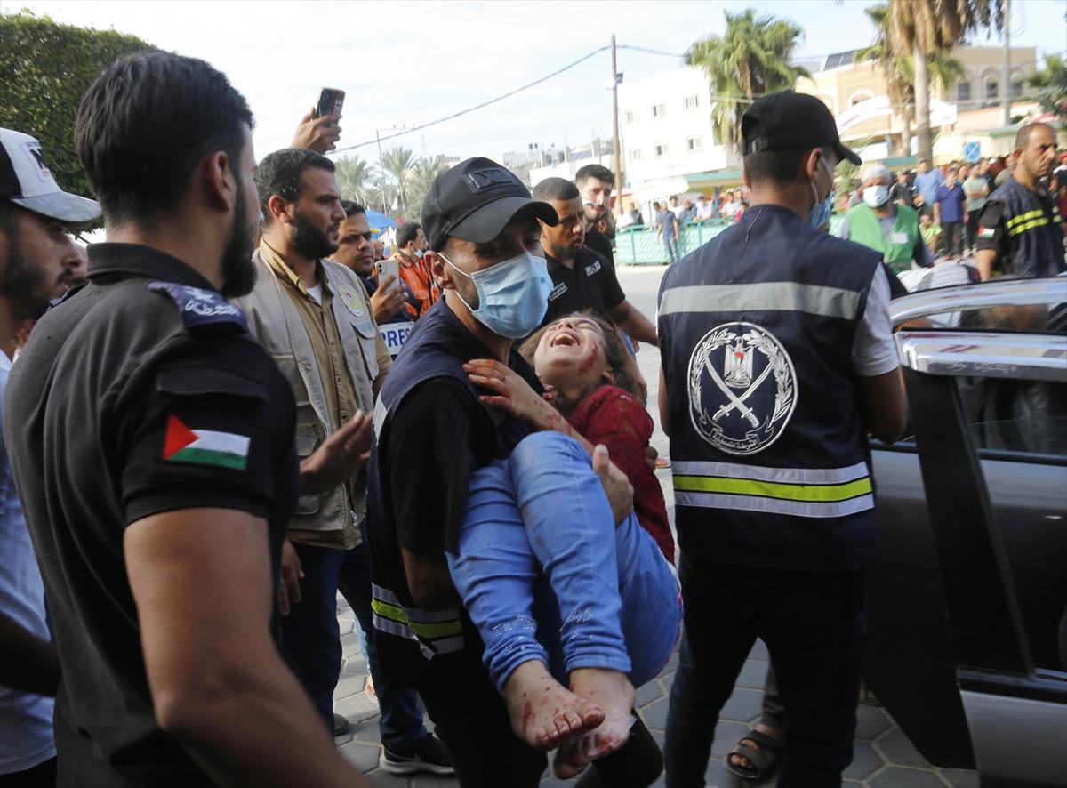 Gazze saldırılarında 12'nci gün: Acının kareleri