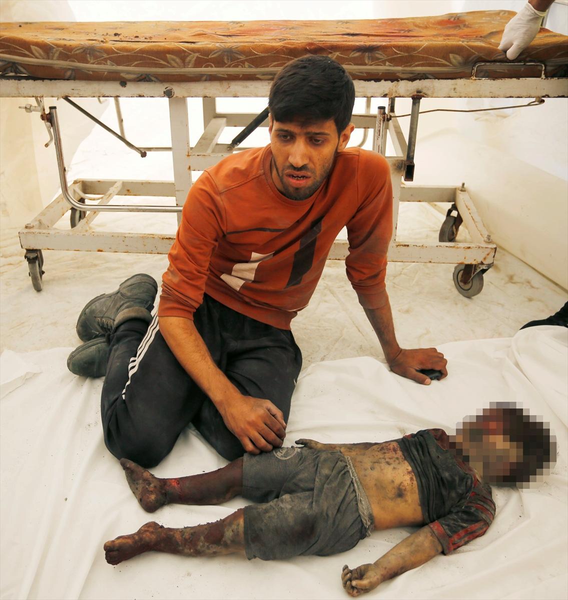 Gazze saldırılarında 12'nci gün: Acının kareleri