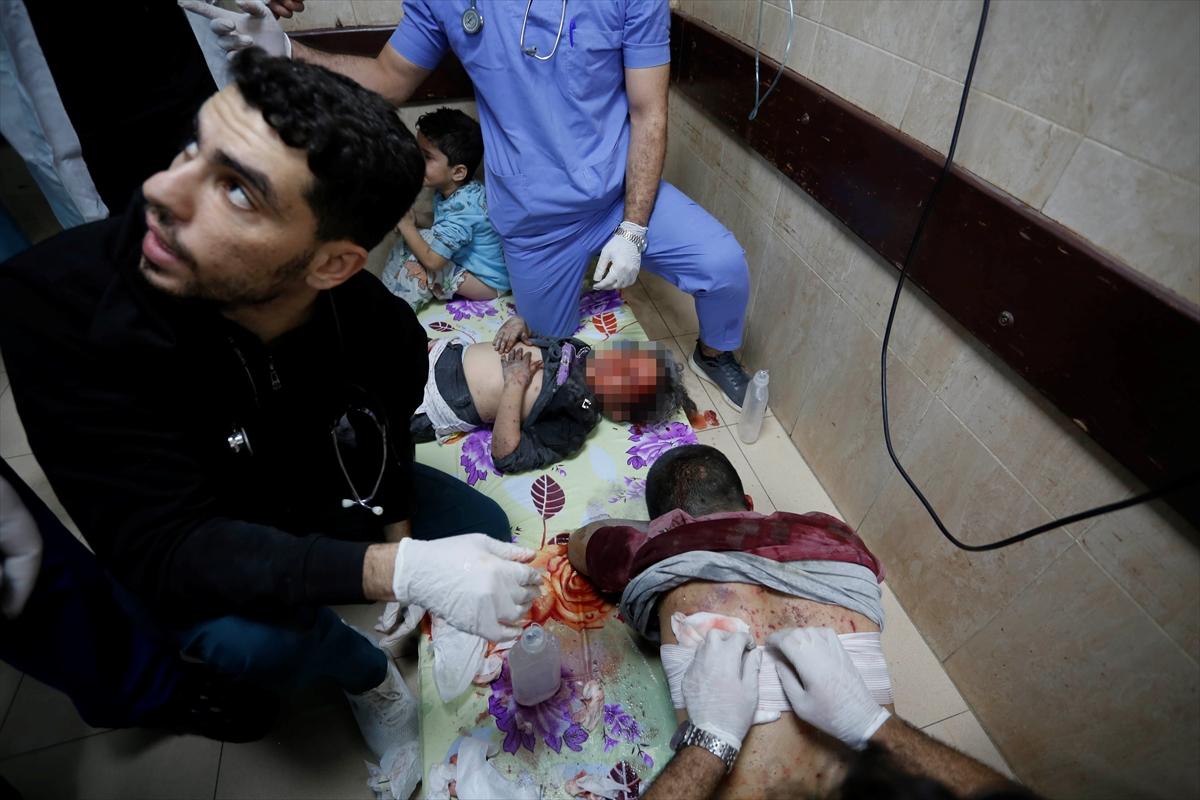 Gazze saldırılarında 12'nci gün: Acının kareleri