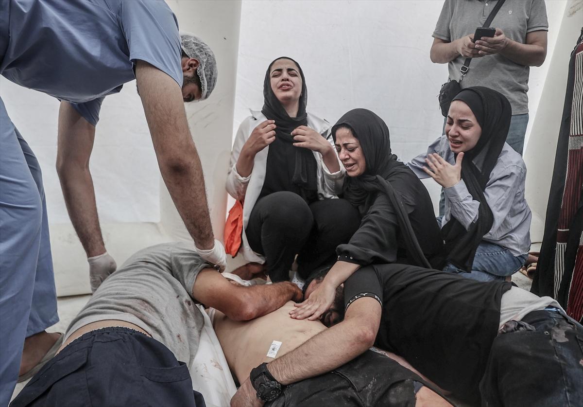 Gazze saldırılarında 12'nci gün: Acının kareleri