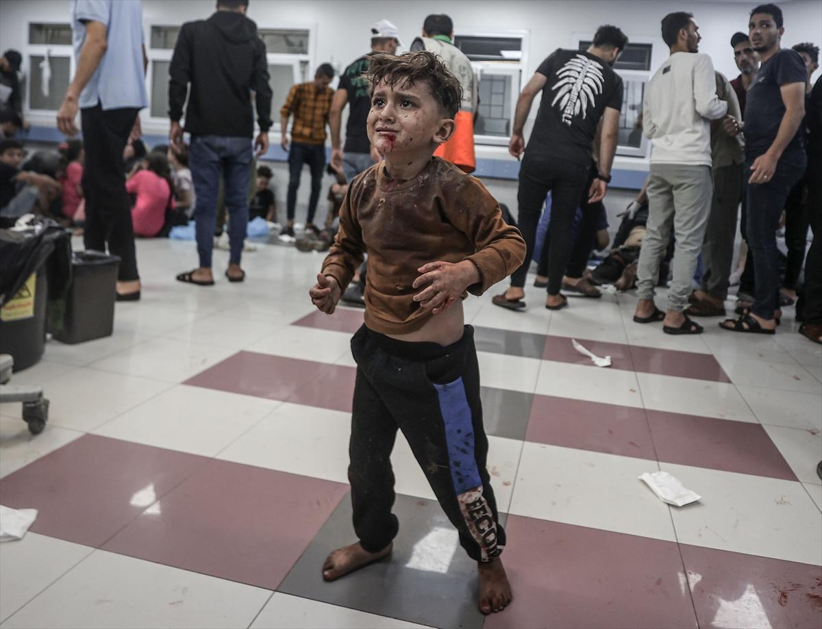 Gazze saldırılarında 12'nci gün: Acının kareleri