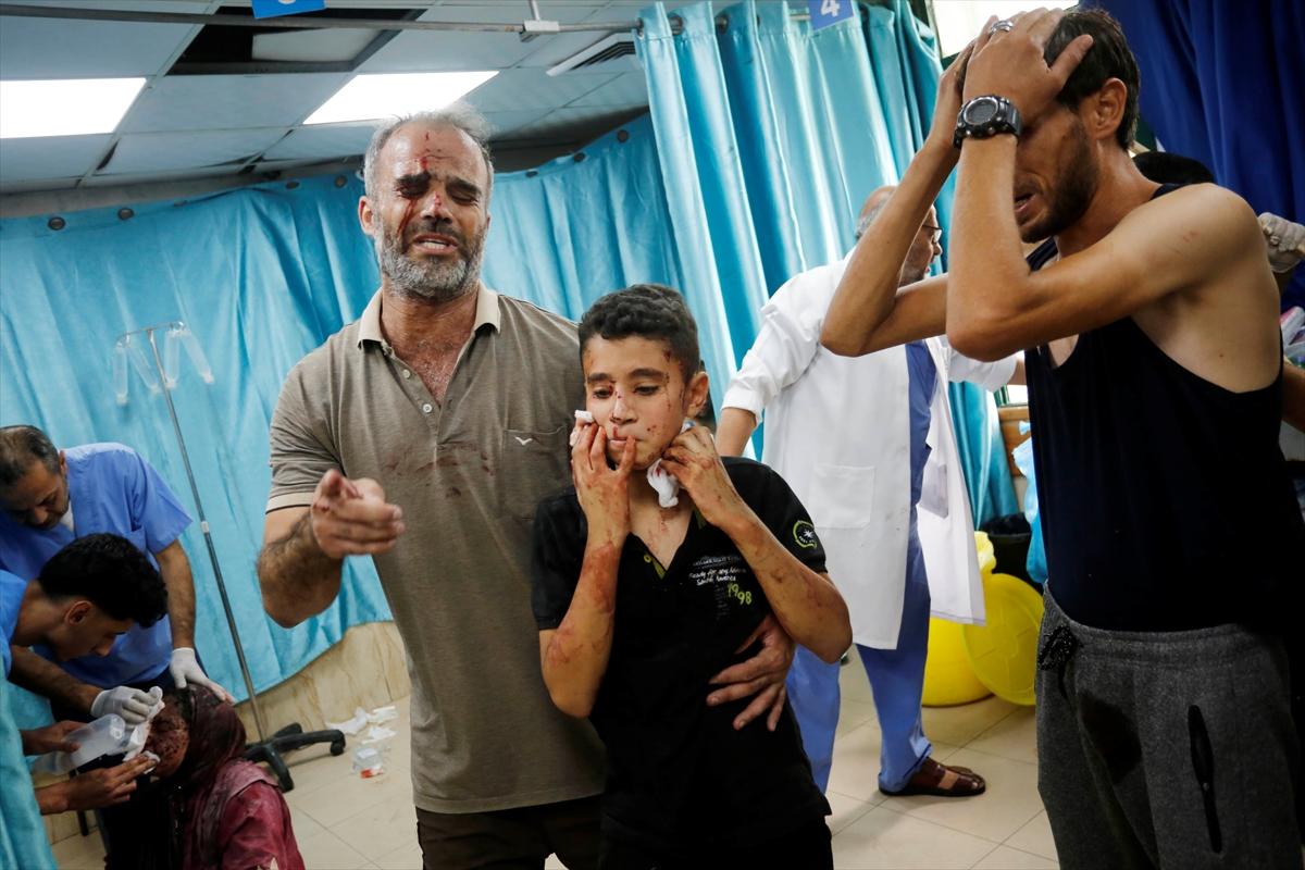 Gazze saldırılarında 12'nci gün: Acının kareleri