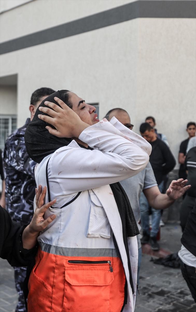 Gazze saldırılarında 12'nci gün: Acının kareleri