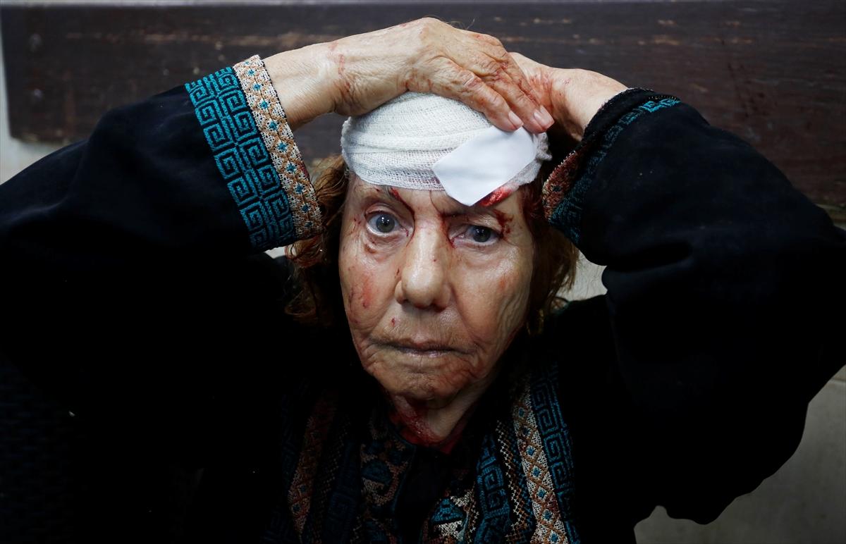 Gazze saldırılarında 12'nci gün: Acının kareleri