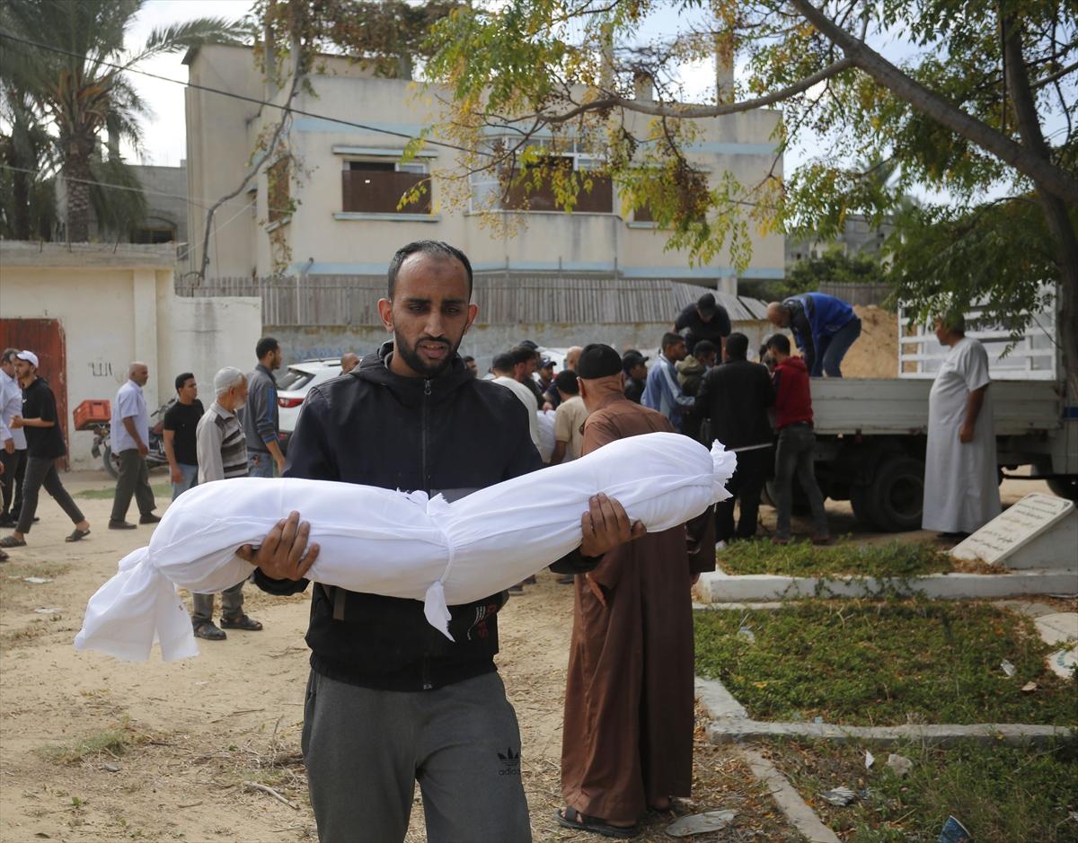 Gazze saldırılarında 12'nci gün: Acının kareleri