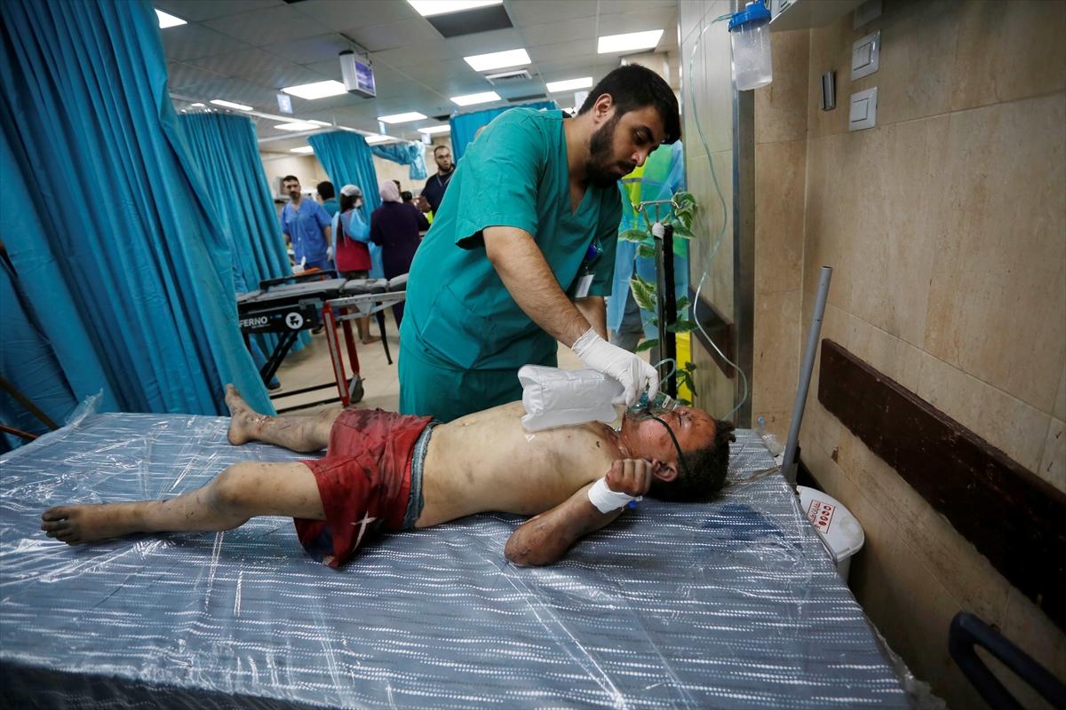 Gazze saldırılarında 12'nci gün: Acının kareleri