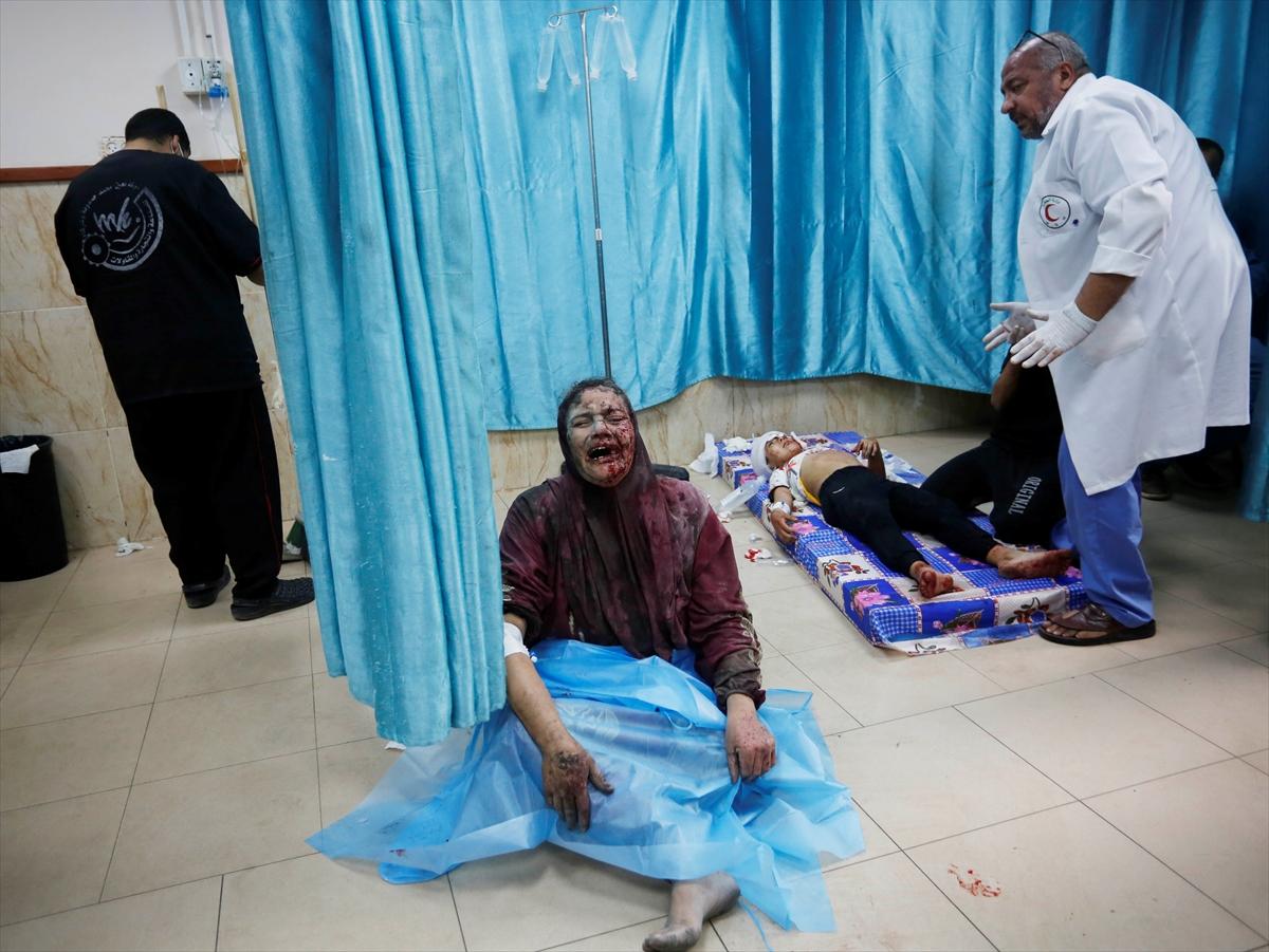 Gazze saldırılarında 12'nci gün: Acının kareleri