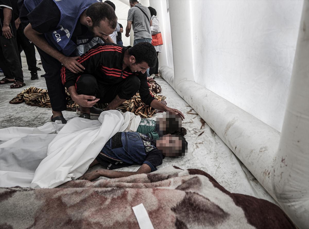 Gazze saldırılarında 12'nci gün: Acının kareleri