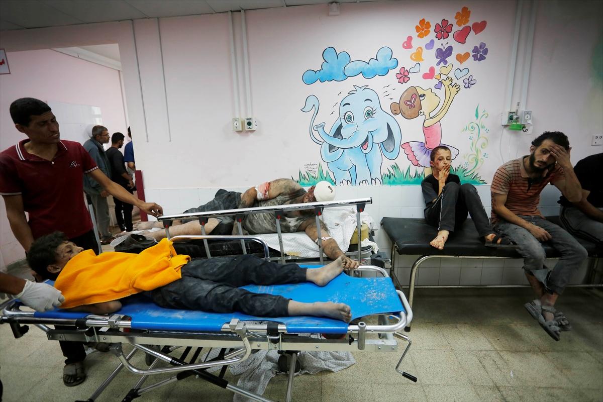 Gazze saldırılarında 12'nci gün: Acının kareleri