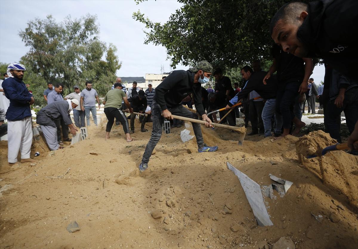 Gazze saldırılarında 12'nci gün: Acının kareleri