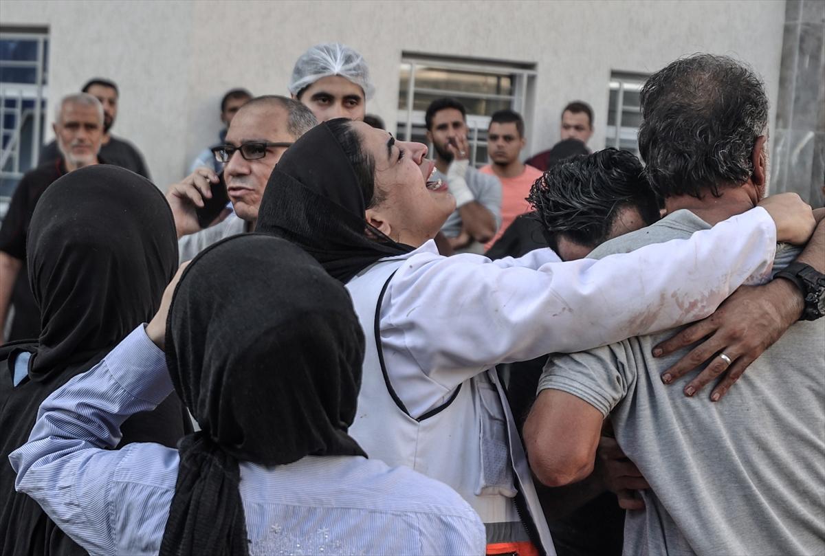 Gazze saldırılarında 12'nci gün: Acının kareleri