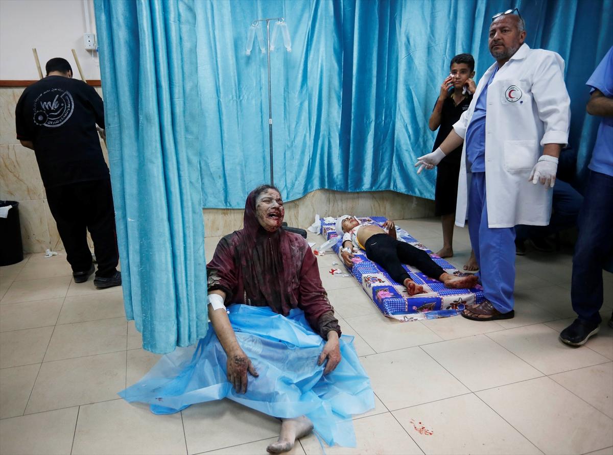 Gazze saldırılarında 12'nci gün: Acının kareleri