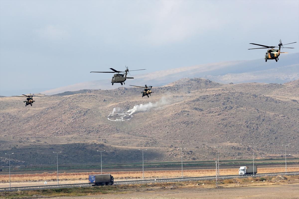 Kayseri'de nefes kesen tatbikat