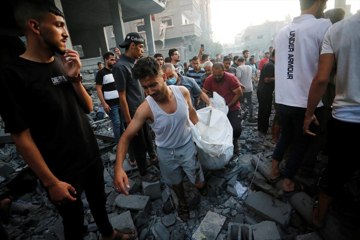 İsrail Filistin savaşında 13'üncü gün...