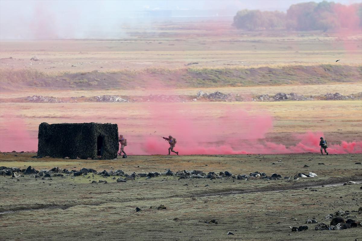 Kayseri'de nefes kesen tatbikat
