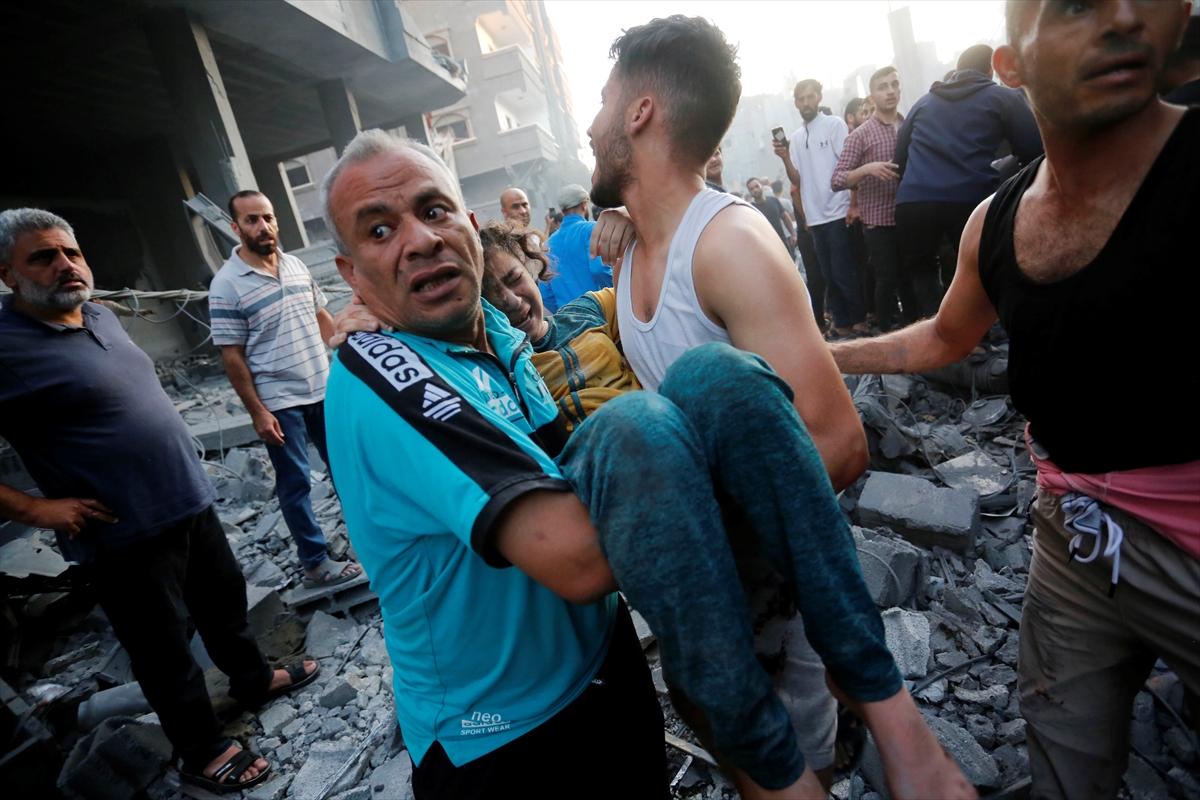 İsrail Filistin savaşında 13'üncü gün...