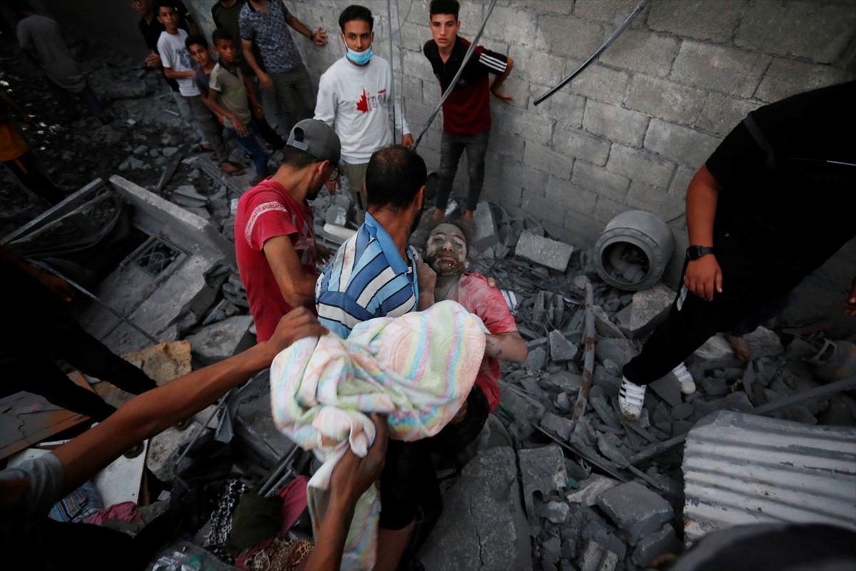 İsrail Filistin savaşında 13'üncü gün...