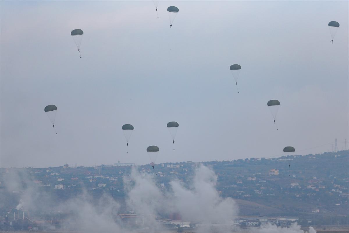Kayseri'de nefes kesen tatbikat
