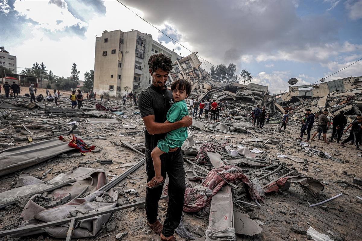 İsrail Filistin savaşında 13'üncü gün...