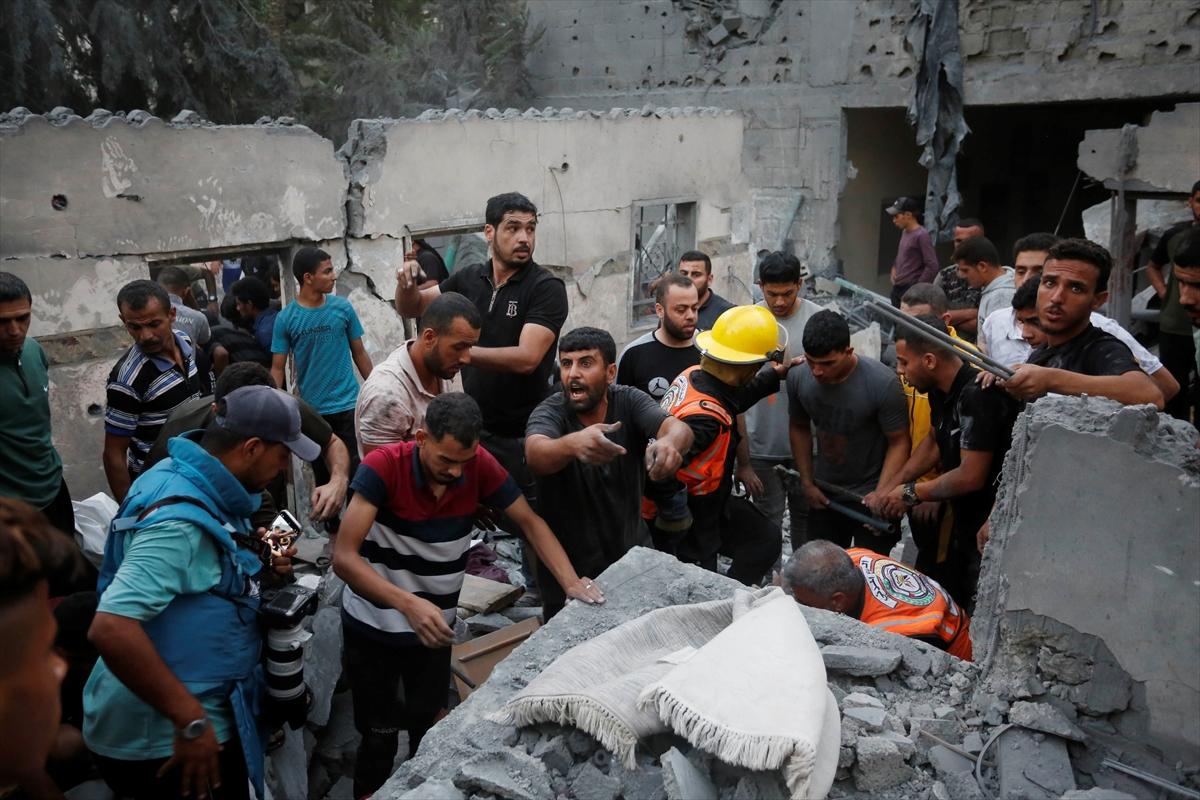 İsrail Filistin savaşında 13'üncü gün...