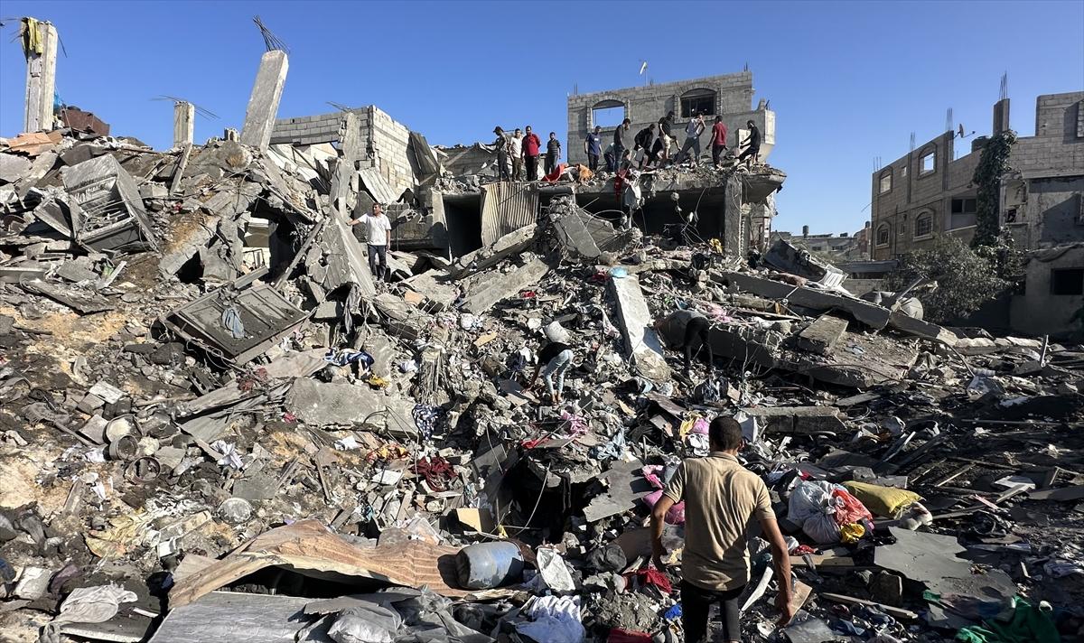 Gazze'de yıkımın kareleri: Binaların yüzde 30'u yıkıldı