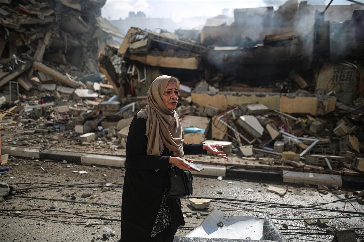 Gazze'de yıkımın kareleri: Binaların yüzde 30'u yıkıldı