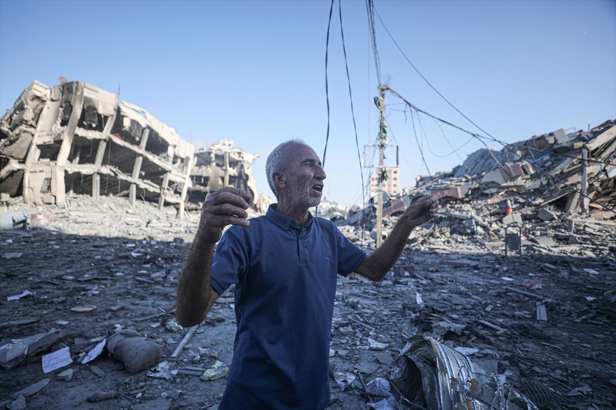 Gazze'de yıkımın kareleri: Binaların yüzde 30'u yıkıldı