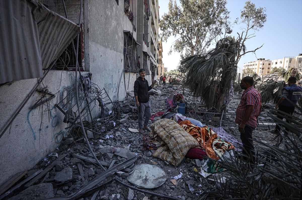 Gazze'de yıkımın kareleri: Binaların yüzde 30'u yıkıldı