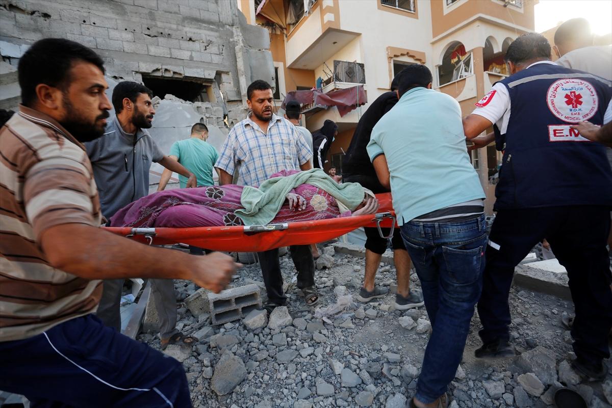 İsrail-Filistin savaşında 15'inci gün! Saldırı sonrası Gazze'den acı kareler...