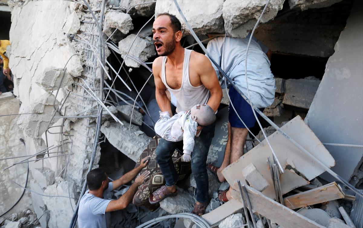 İsrail-Filistin savaşında 15'inci gün! Saldırı sonrası Gazze'den acı kareler...