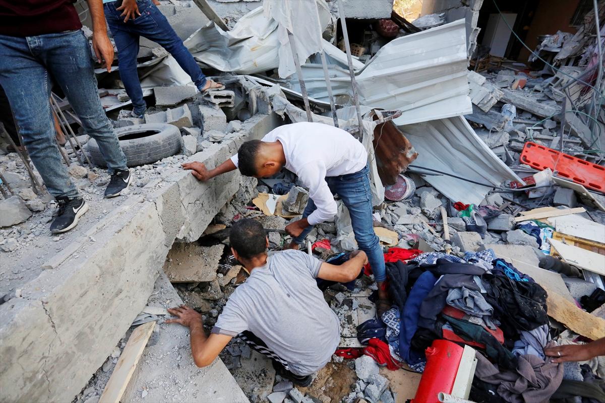 İsrail-Filistin savaşında 15'inci gün! Saldırı sonrası Gazze'den acı kareler...