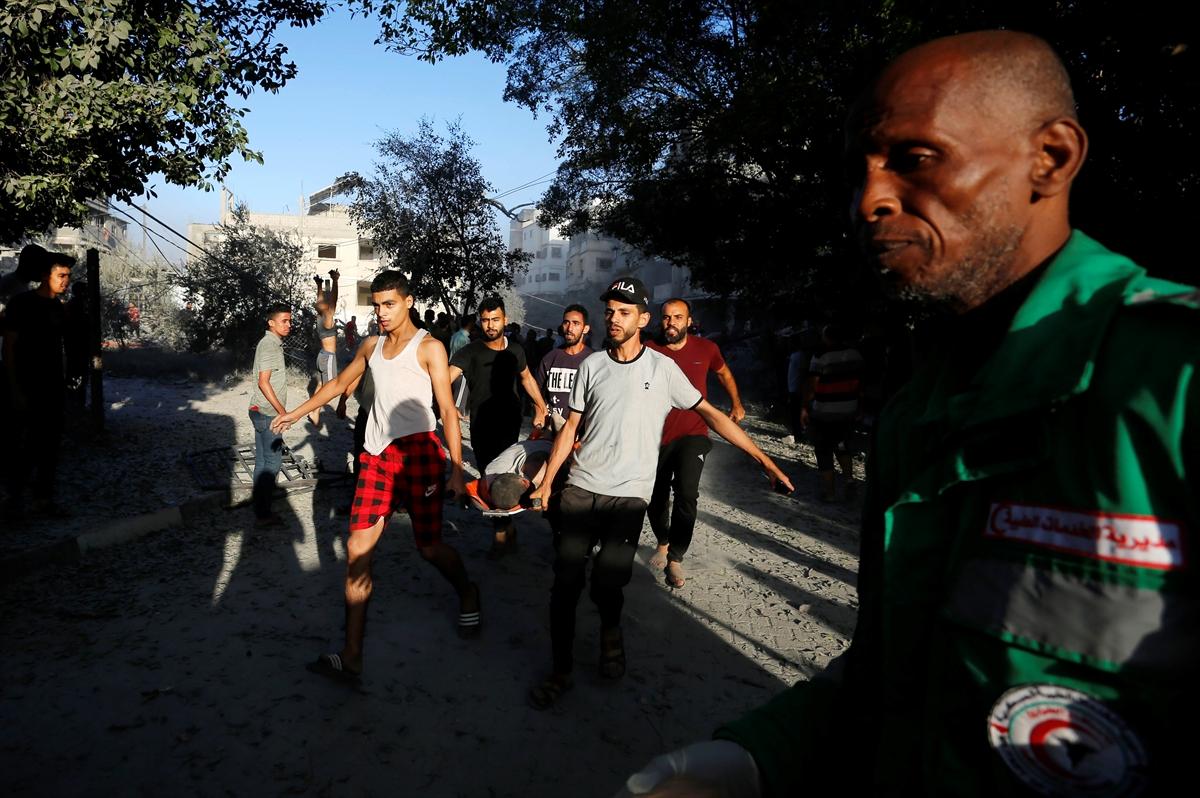 İsrail-Filistin savaşında 15'inci gün! Saldırı sonrası Gazze'den acı kareler...