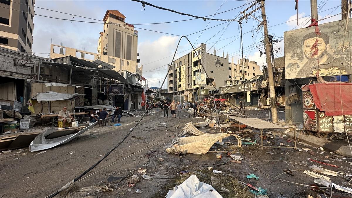 Abluka altındaki Gazze'de 16'ncı gün...