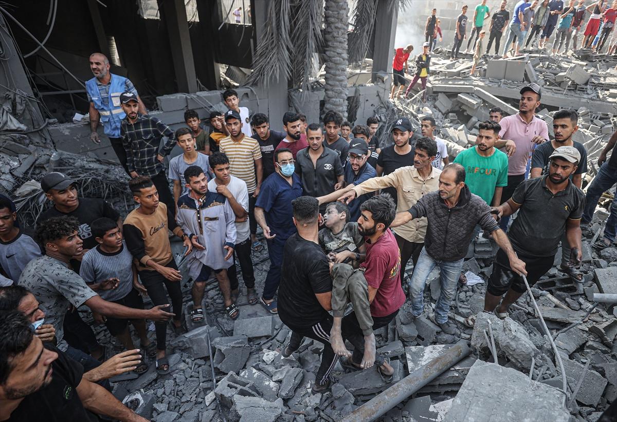 İsrail'in Gazze'ye saldırılarında 20. gün