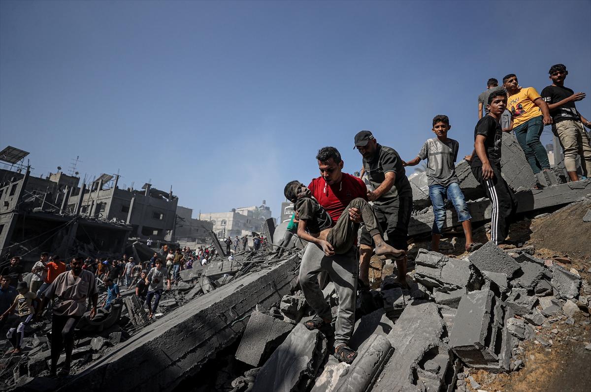 İsrail'in Gazze'ye saldırılarında 20. gün