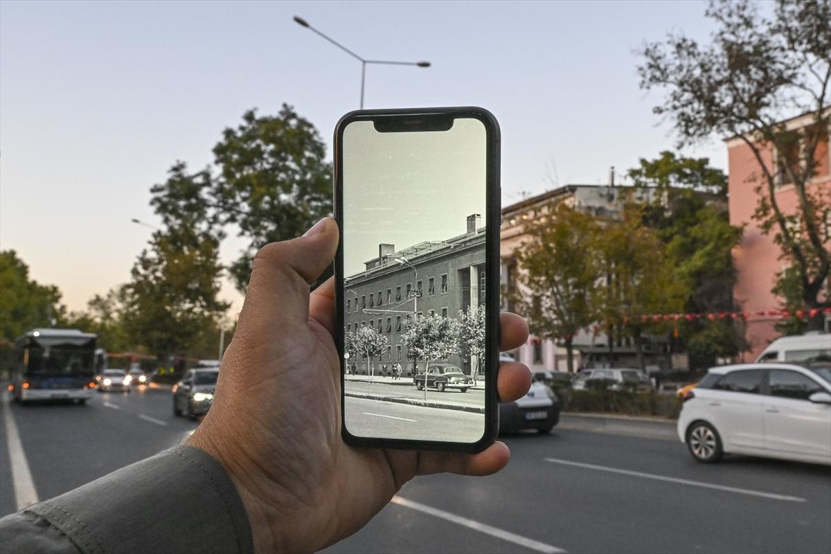 Cumhuriyet'in 100 yıllık başkenti! Eski ve yeni halleri aynı karede birleştirildi...