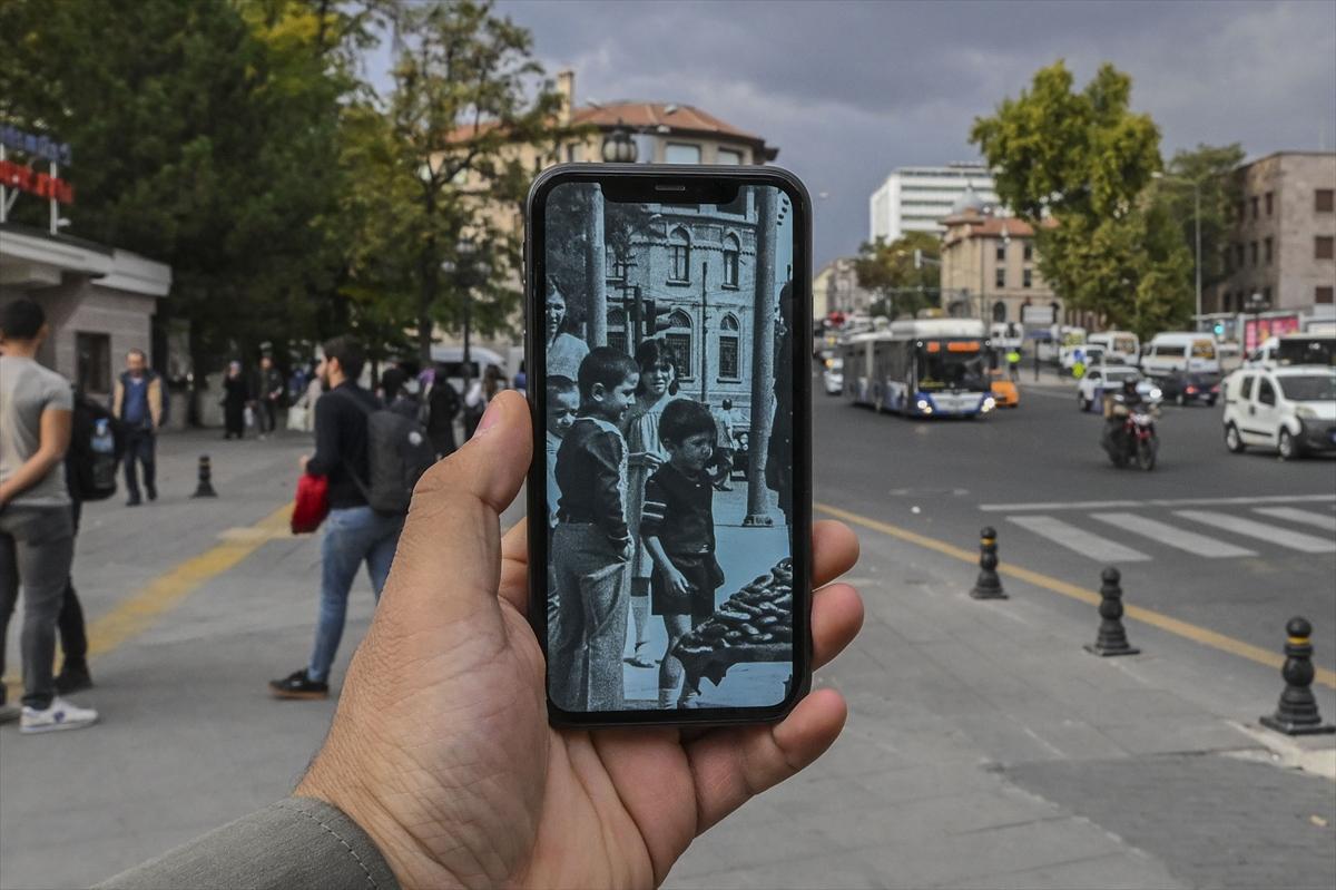 Cumhuriyet'in 100 yıllık başkenti! Eski ve yeni halleri aynı karede birleştirildi...