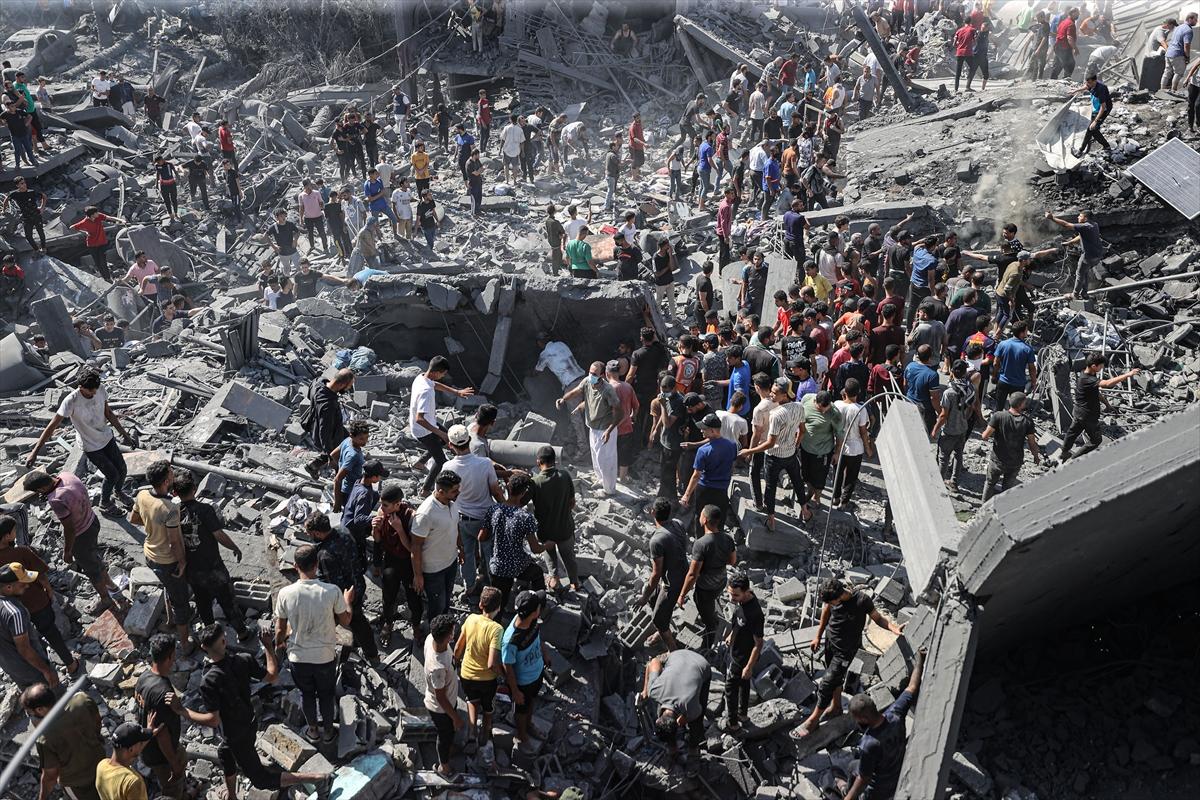 İsrail'in Gazze'ye saldırılarında 20. gün