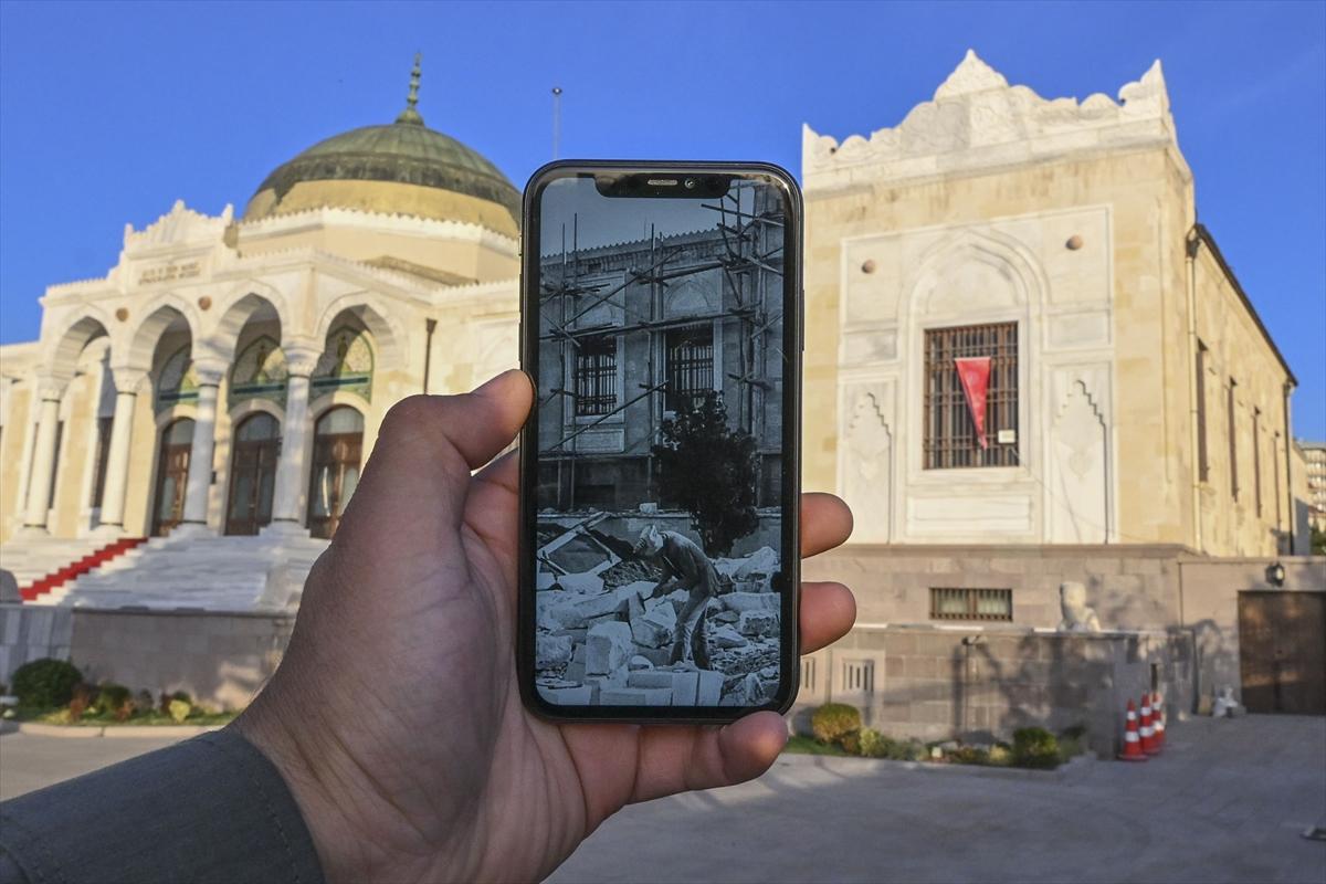 Cumhuriyet'in 100 yıllık başkenti! Eski ve yeni halleri aynı karede birleştirildi...