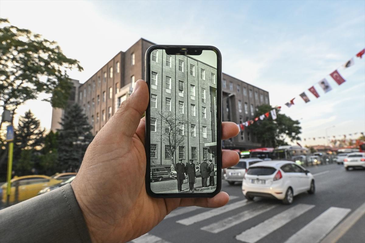 Cumhuriyet'in 100 yıllık başkenti! Eski ve yeni halleri aynı karede birleştirildi...
